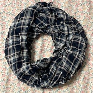 NWT Loft Plaid Infinity Scarf
